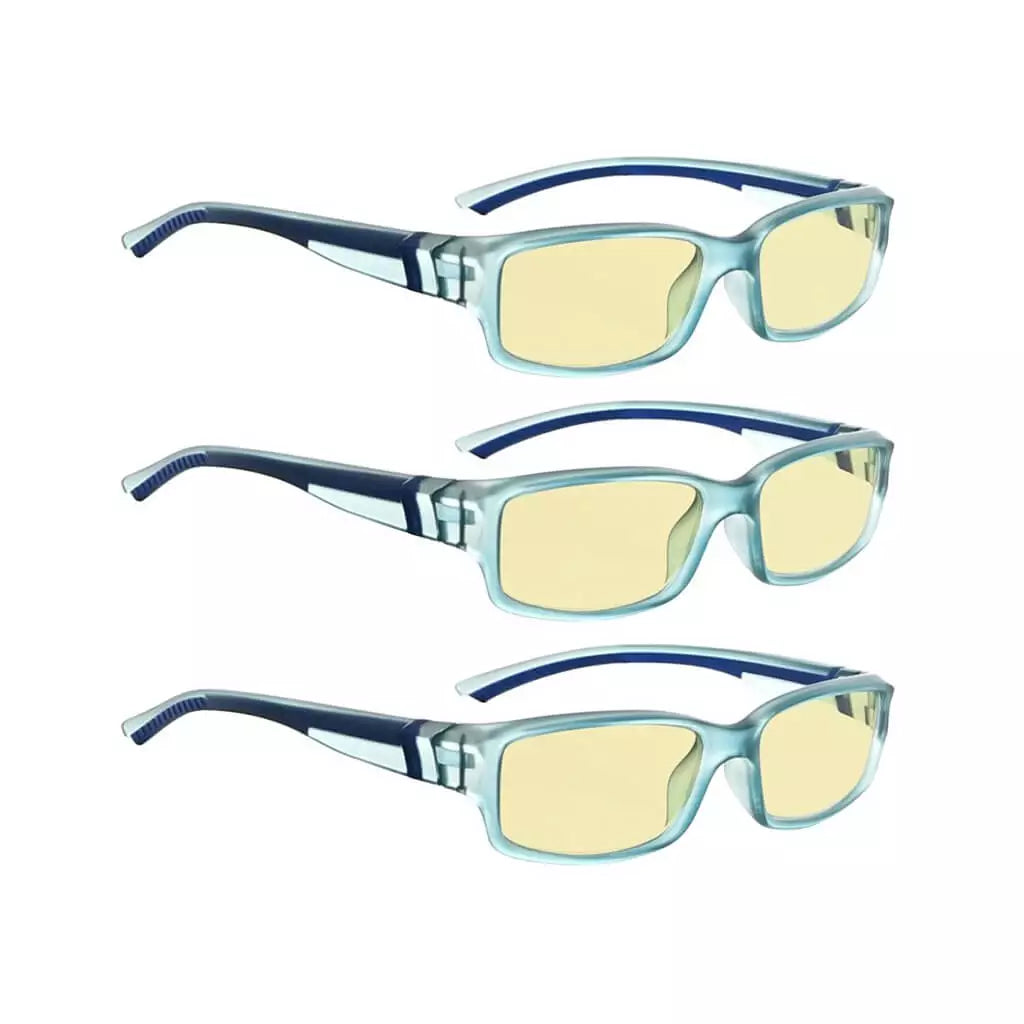 Wopcc Blue Light Blocking Glasses Yellow Tinted 3 Pack