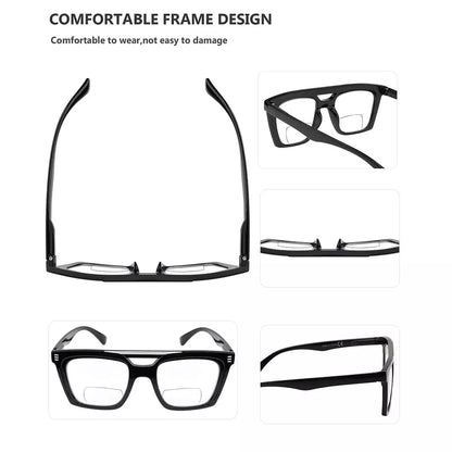 Wolam Bifocal Reading Glasses 4 Pack