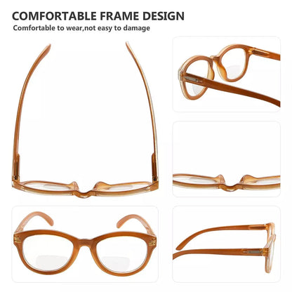 Wolav Bifocal Reading Glasses 4 Pack