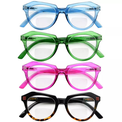 Wolaz Bifocal Reading Glasses 4 Pack
