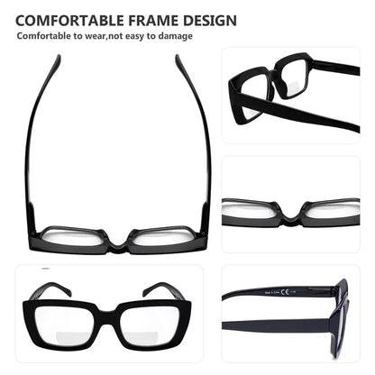 Wolbr Bifocal Reading Glasses 4 Pack