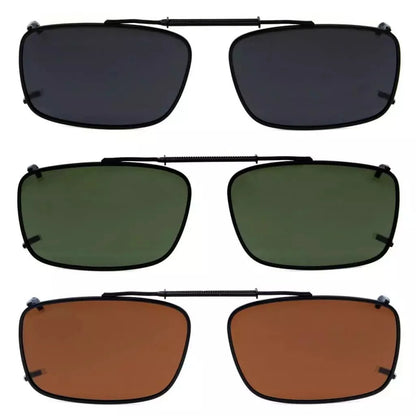 Woeac Polarized Clip on Sunglasses 3 Pack
