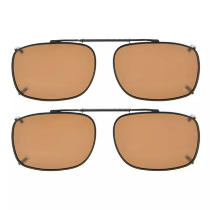 Woeah Polarized Clip on Sunglasses 2 Pack