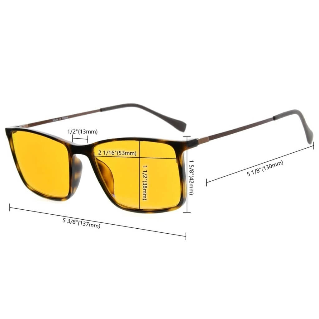 Wovab Blue Light Blocking Glasses Orange Tinted 4 Pack