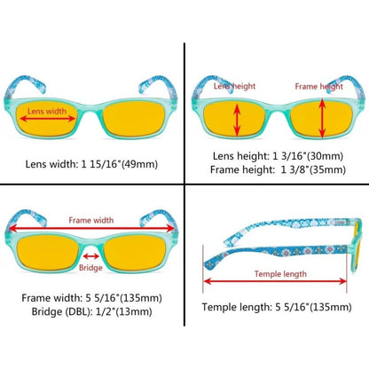 Wooac Blue Light Blocking Glasses Amber Tinted 3 Pack