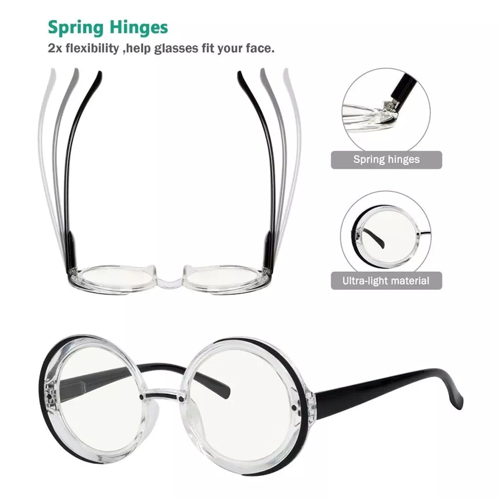 Wopac Progressive Multifocus Reading Glasses 4 Pack