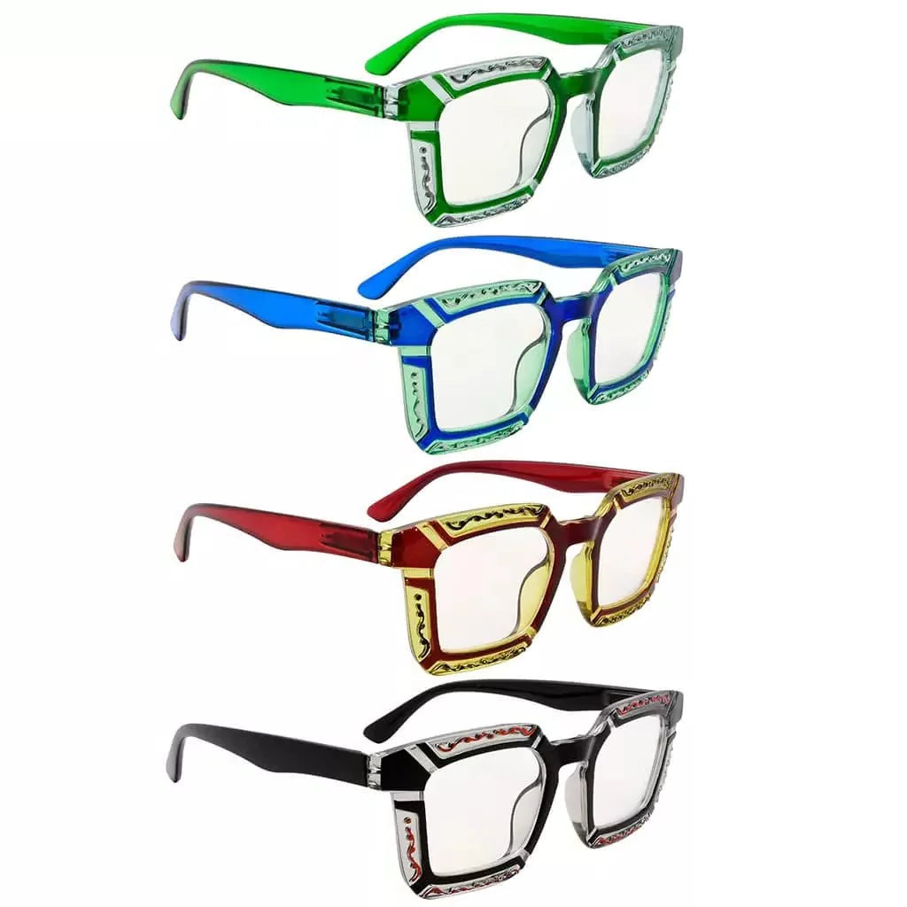 Wopai Progressive Multifocus Reading Glasses 4 Pack