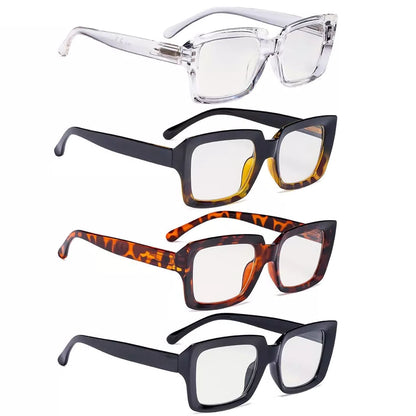 Wopba Progressive Multifocus Reading Glasses 4 Pack