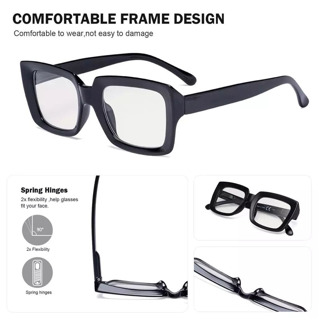 Wopba Progressive Multifocus Reading Glasses 4 Pack