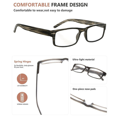 Woabt Reading Glasses 6 Pack