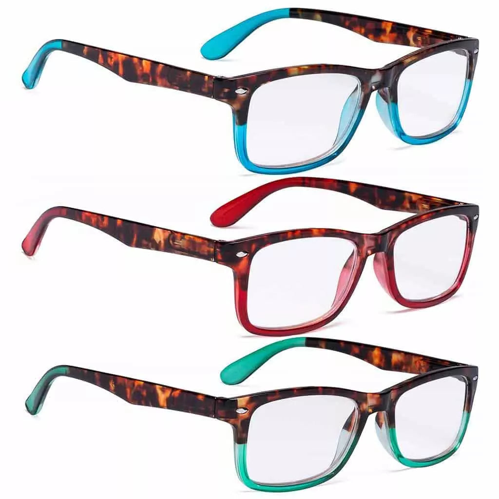 Wobbo Reading Glasses 3 Pack