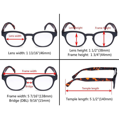 Wocba Reading Glasses 5 Pack