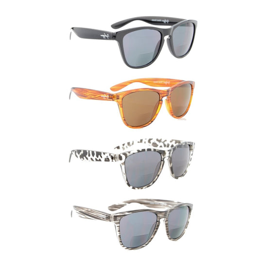 Stylish Bifocal Reading Sunglasses Fashion Readers S001 - 6 - B - Gr8sight