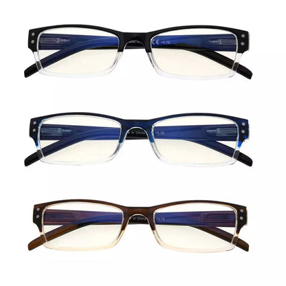 Wojbk Blue Light Blocking Glasses Light Yellow Tinted 3 Pack